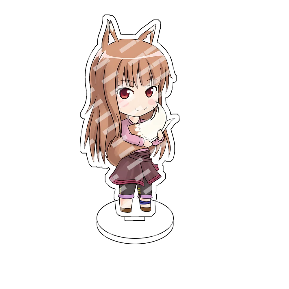 New Anime Spice and Wolf Acrylic Stand Figure Doll  Stand Model 10cm Pendant for Figures Toy Lovers Gift 10cm