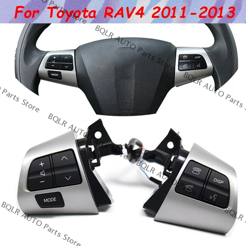

Для Toyota RAV4 2011 2012 2013, автомобильные аксессуары, высококачественный многофункциональный комбинированный переключатель управления рулевым колесом