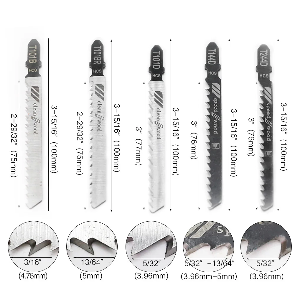Plastic Cutting Blades Electric Saw Blades 10PCS Blades Pack Designed For Safety Edge Collapse Prevention For DIY Woodworking