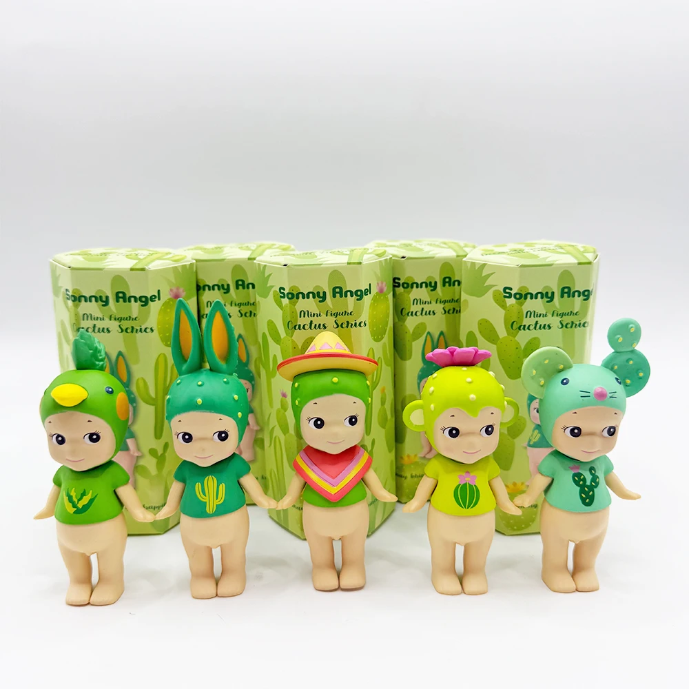 

2025 Sonni Angel Cactus Series Kawaii Anime Figure Blind Box Cute Collectible Doll Home Decor Gift For Fans Birthday Party