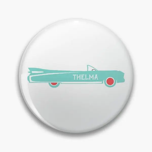 Thelma And Louise Vintage Convertible  Soft Button Pin Gift Cartoon Decor Lover Metal Badge Creative Hat Lapel Pin Funny Brooch