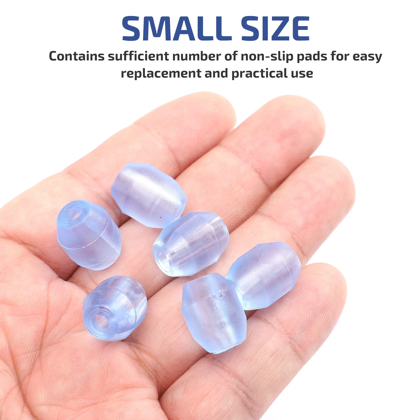 

100Pcs Non-Slip Rubber Drain Basket Feet Pads Protective Replacement Rack Feet Sink Rack Grid Protective Pads Sink Mat