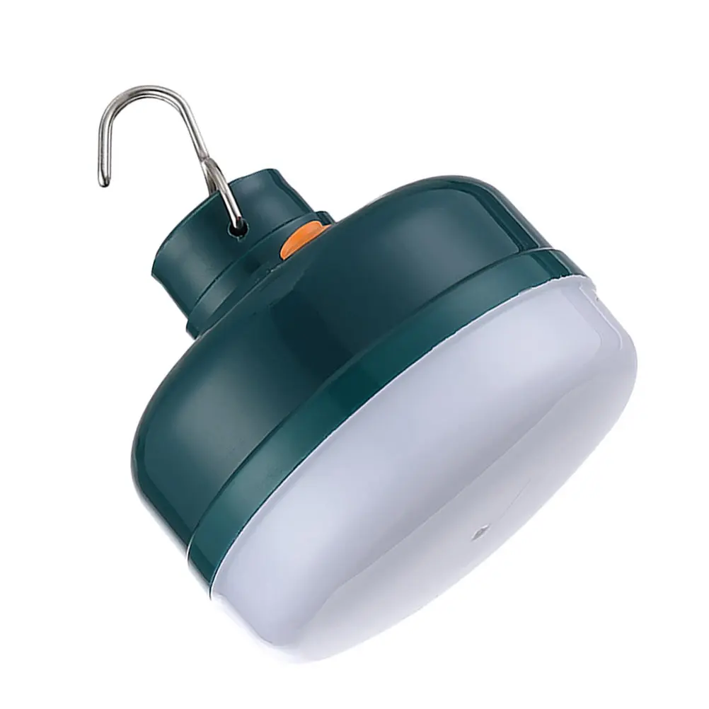 Rechargeable LED Camping Lantern with Magnetic Hook Heavy Rainproof Design 3 Modes Natural Bright Light for Night Market Outdoor