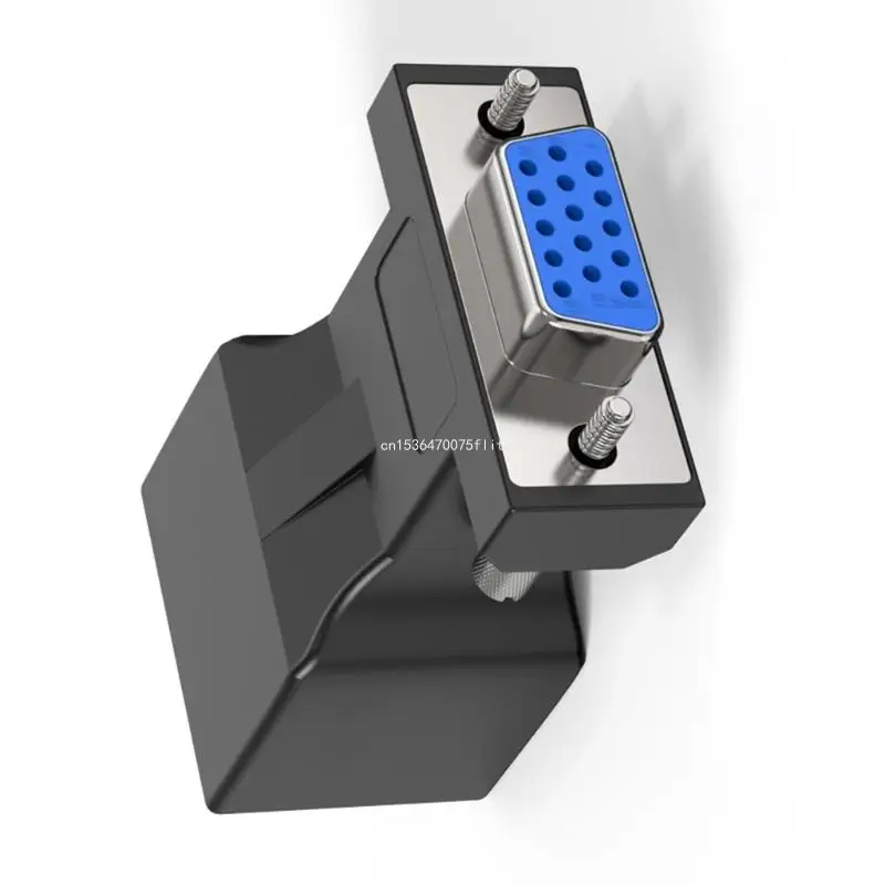 PVC VGA Male to RJ45 Female Connectors for Quality Video Extension Applications DropShipping