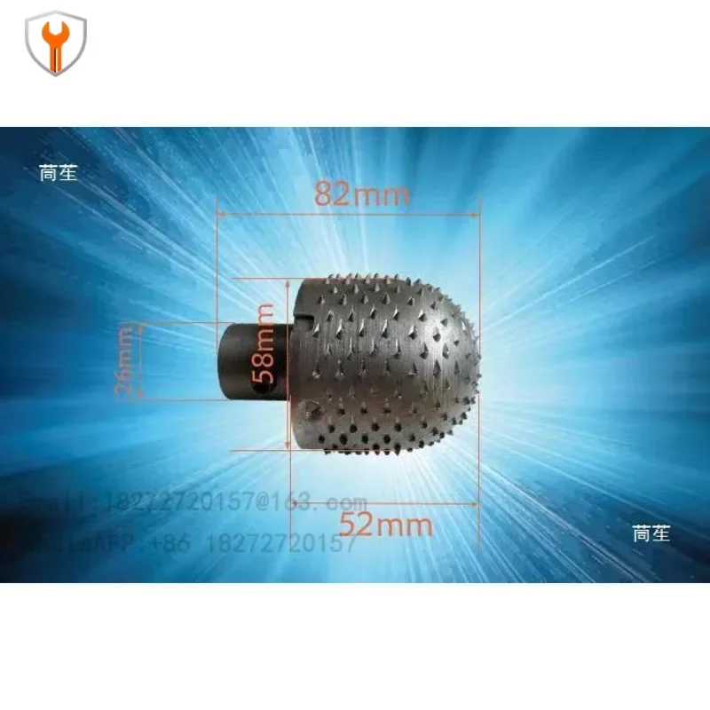 Coconut meat grater machine head
