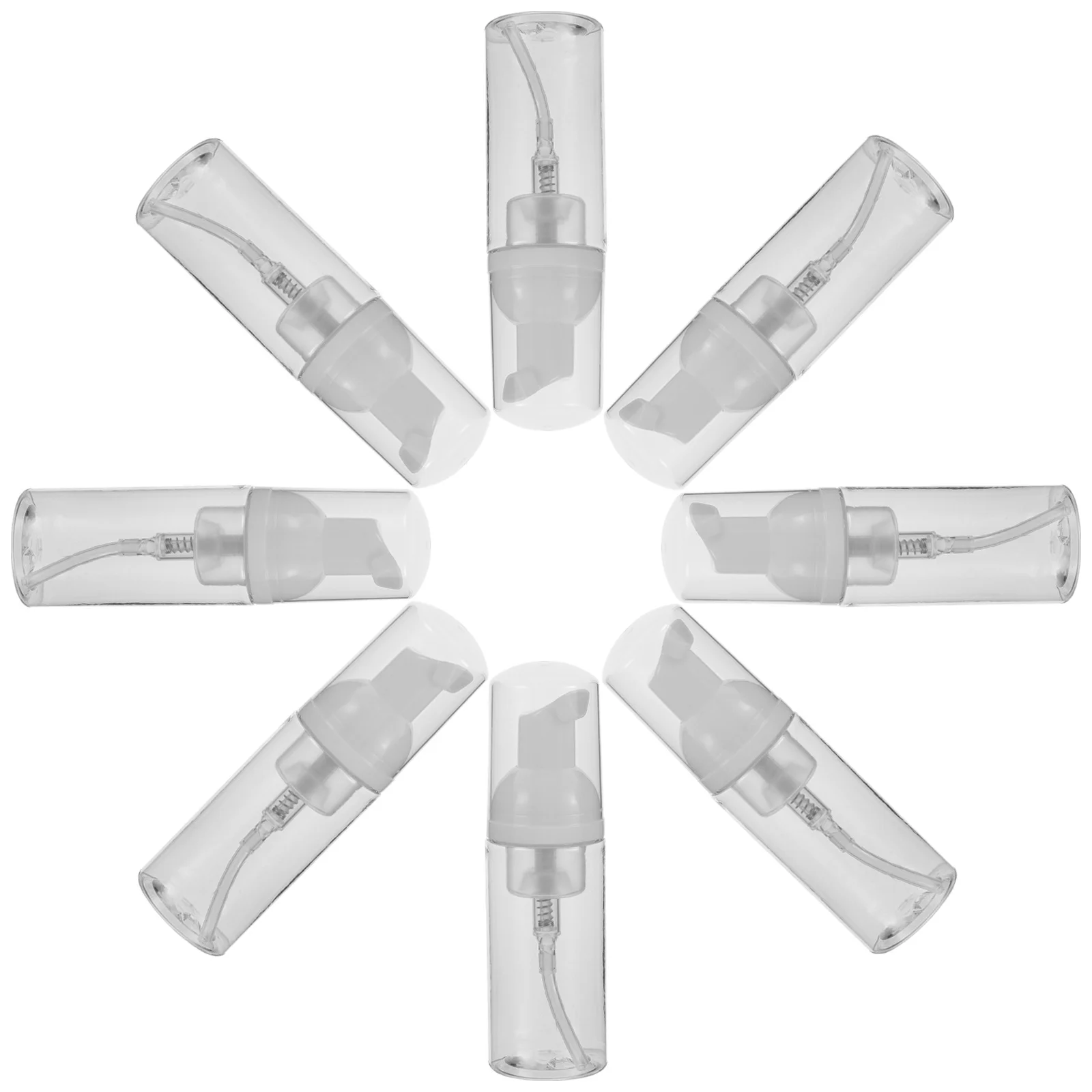 

10Pcs Refillable Foaming Pump Bottle 50Ml Compact Travel Dispenser for Shampoo Body Wash Leak Resistant Container