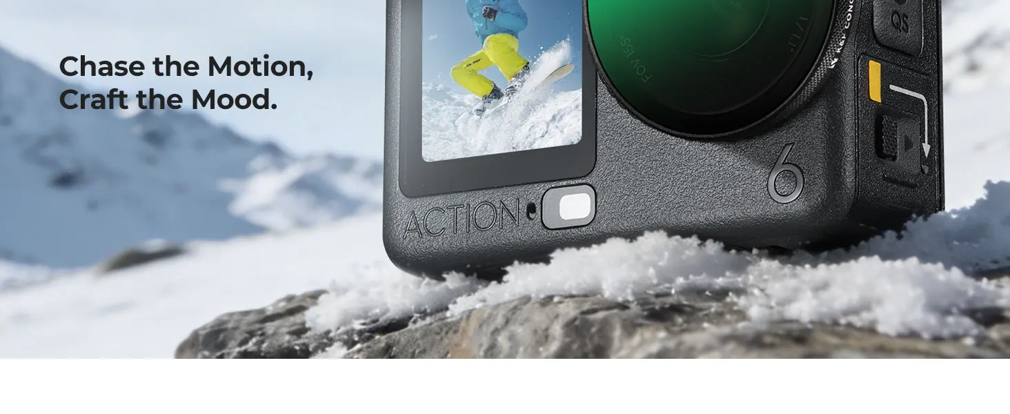 K&F CONCEPT Snap On CPL ND8 ND16 ND32 ND64 Schwarzdiffusionsfilter 1/4 Filterset für DJI Osmo Action 6 HD optisches Glas Mehrfac – Detail 31