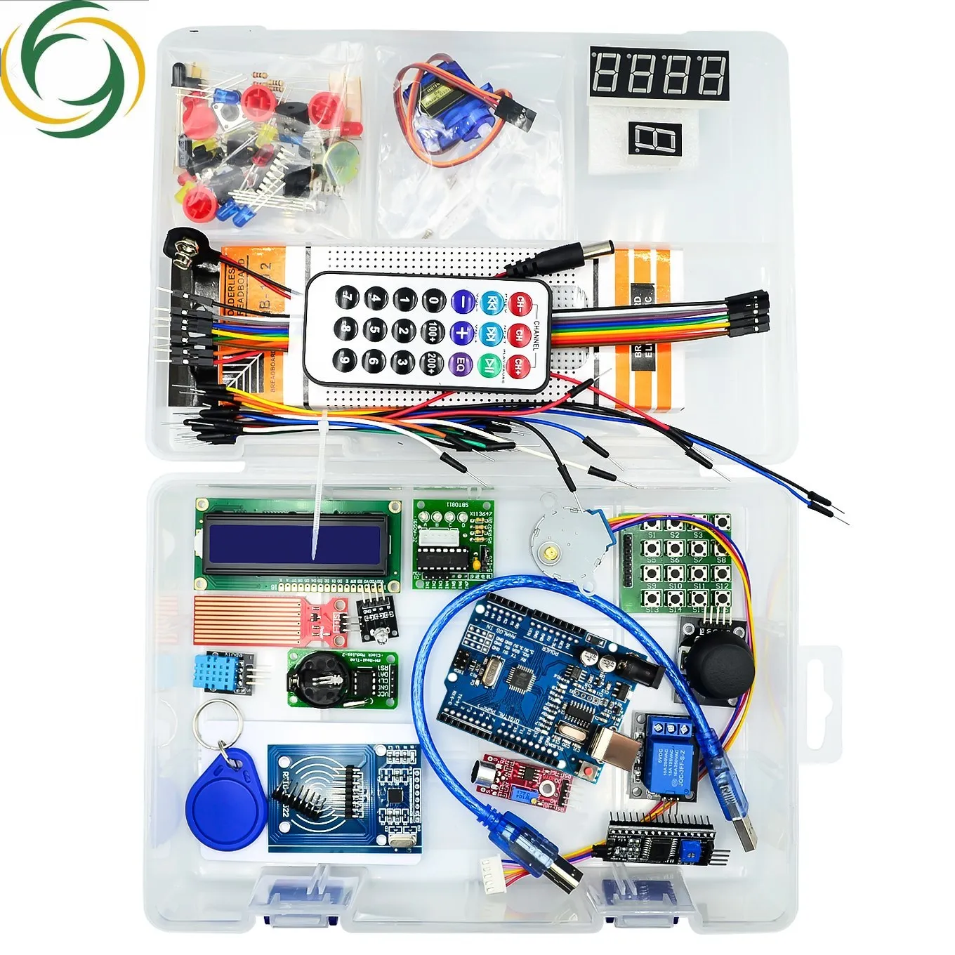 Upgraded Advanced Version Starter Kit the RFID learn Suite Kit LCD 1602 for Arduino UNO R3