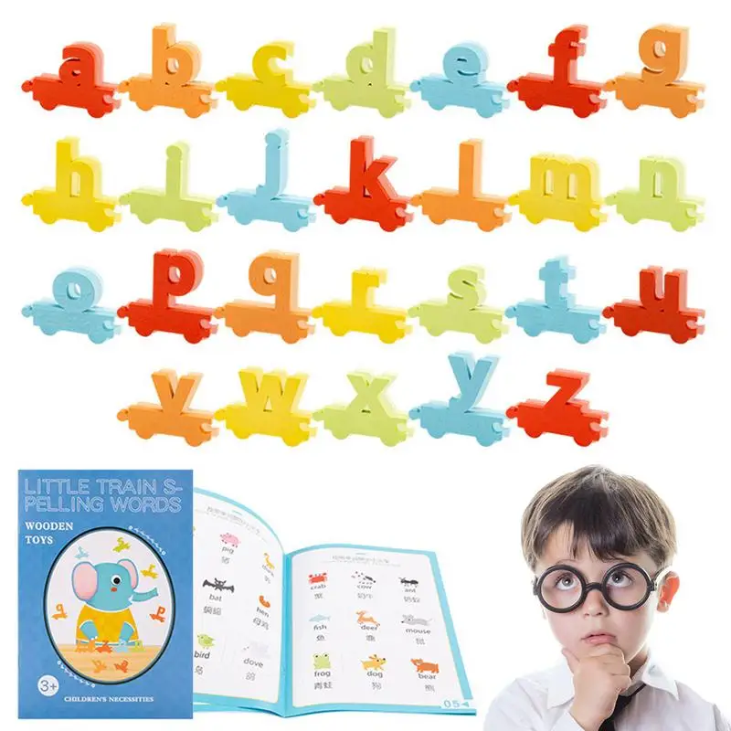 Matching Letter Game Safe Spelling Puzzle Word Spelling Kids Toy Fun Puzzle Games For 3 Years Above