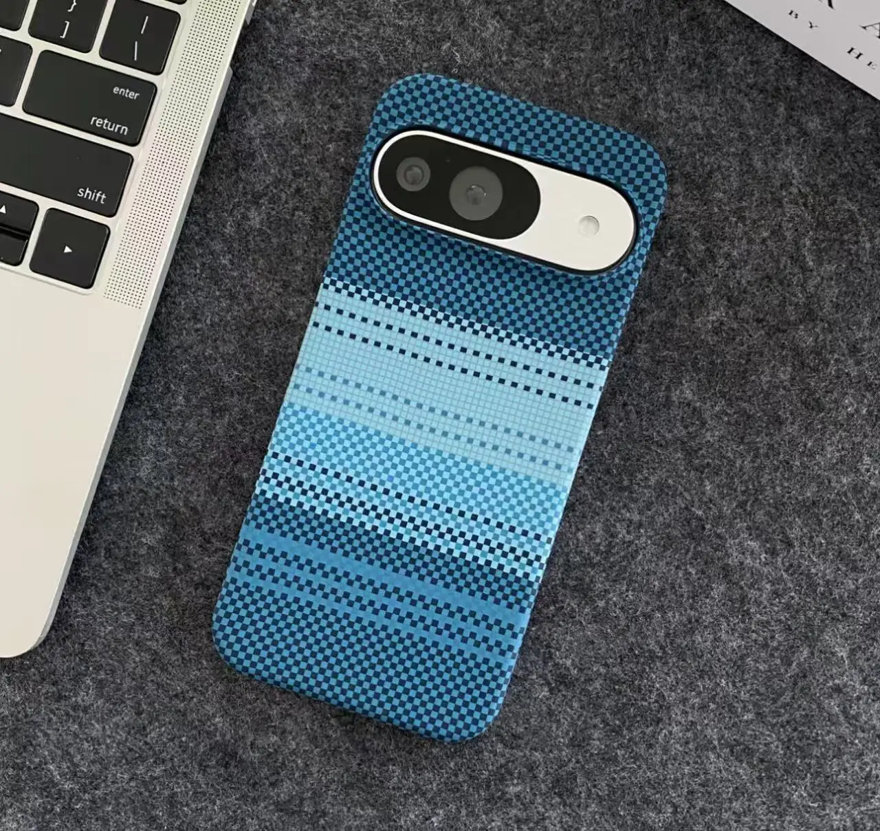 

Fashion Carbon Fiber Pattern Phone Case For Google Pixel 7 8 9 10 Pro XL Magnetic Shockproof Protec Cover For Google Phone Case