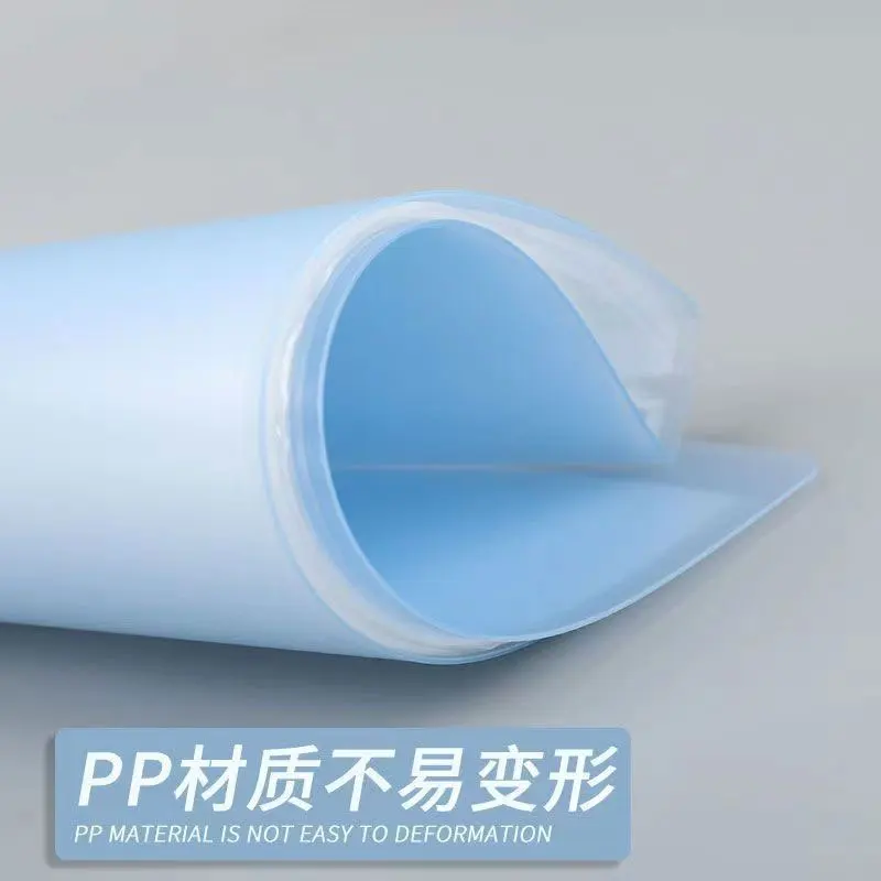 A4 File Folder Display Book 20Page Transparent Insert Paper Document Organizer Bag Information Office School Supplies Stationery