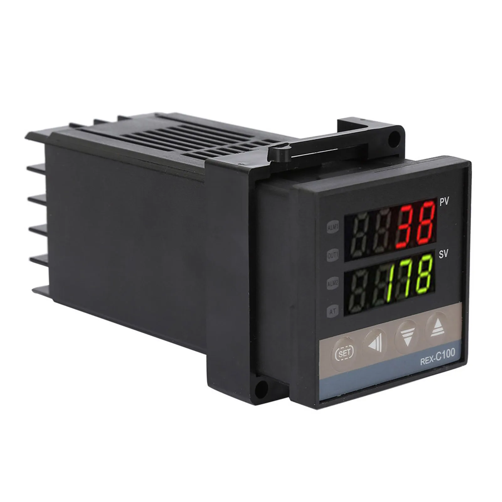 0℃~1300℃ Alarm REX C100 Digital LED PID Temperature Controller Thermostat Kit AC110V 240V Digital LED Temperature Controller