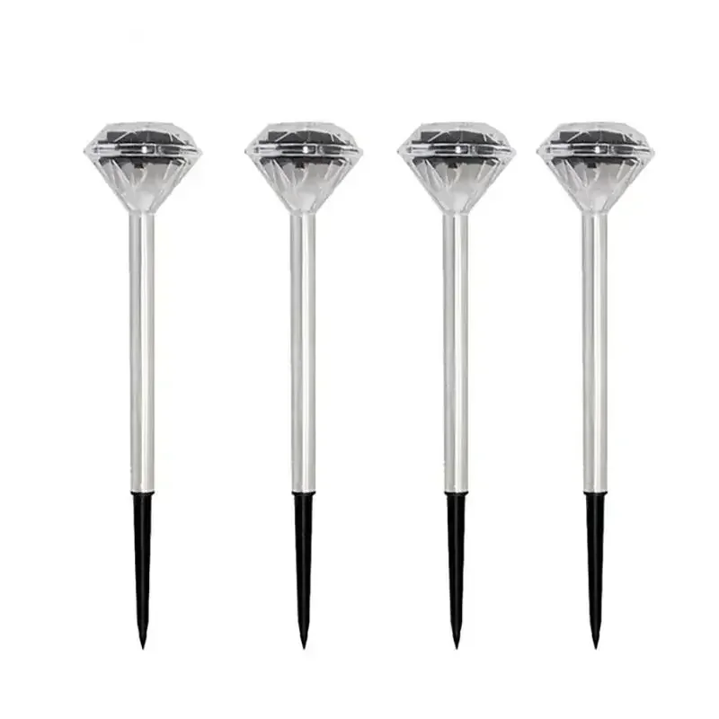 Luci solari da esterno, luci da giardino ad energia solare, luci da percorso a LED impermeabili per Patio, prato, luce bianca/calda/colorata