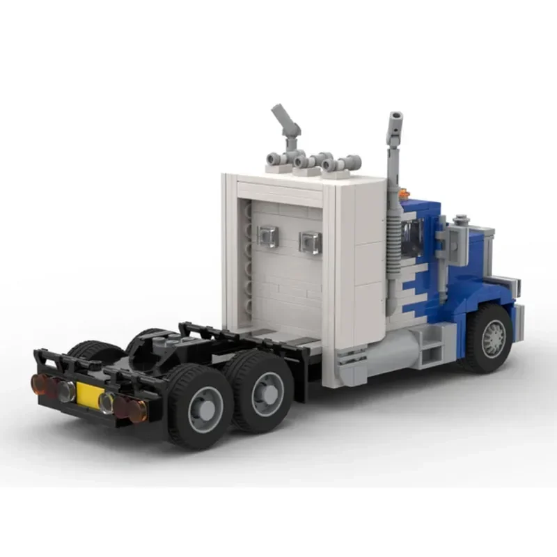 

MOC-73545 New Small Transport Truck Building Block Model 407 Parts Educational Boys Kids Christmas Building Blocks Toy Gifts