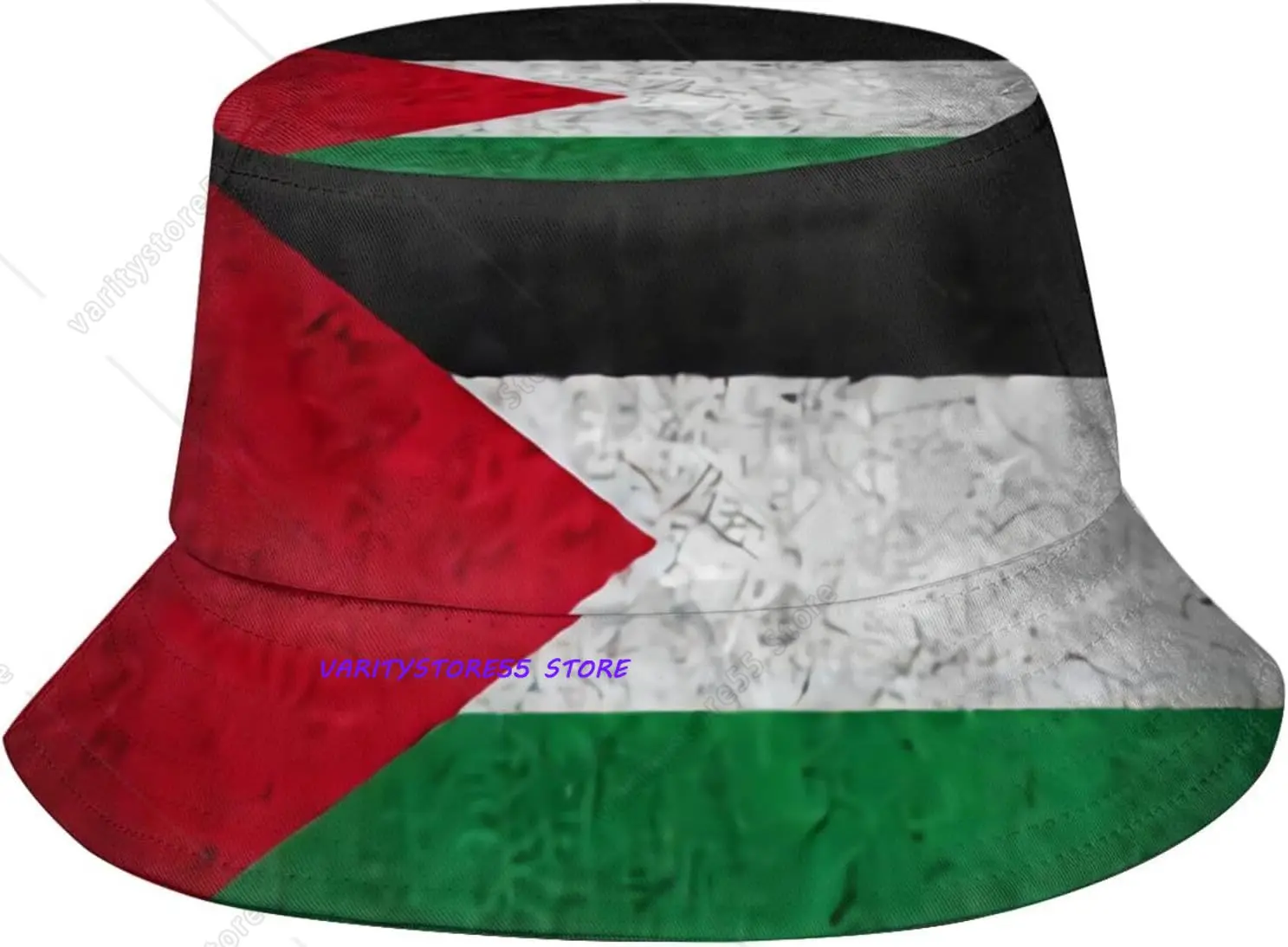 Cute Palestine Flag Bucket Hat for Women Men Palestinian Flag Hat Flag Fisherman Cap for Beach, Fishing, Travel view 6
