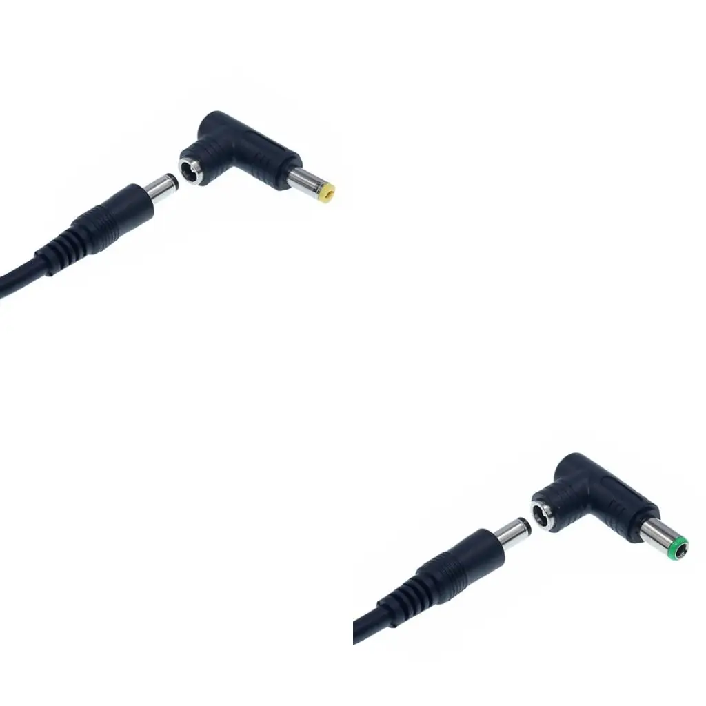  2PCS 240W Heavy Duty DC5.5x2.1mm Power Jacks Plug Adapter DC5525 Female Plug for Multiple Devices DC7.4x5.0HP/DC6.5x4.4mm