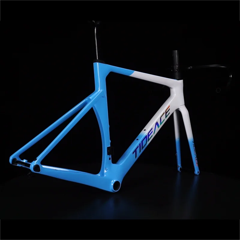 EPS Tecnologia Coustomized Carbono Road Bike Frame, peso ultra leve, cabo interno completo, Frameset bicicleta, Freio A Disco