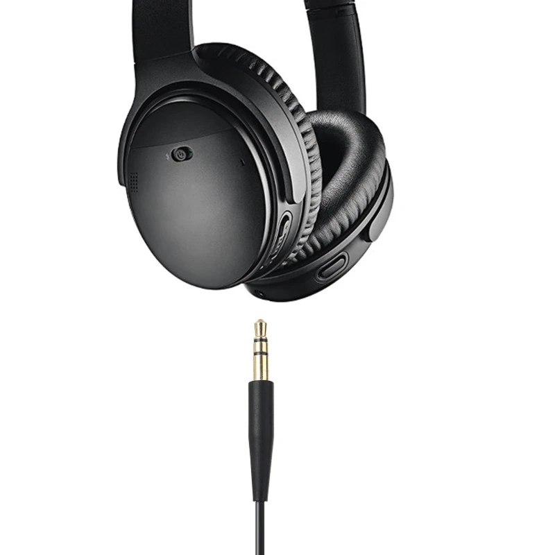 T8WC ПВХ аудиокабель для проводов подключения наушников QuietComfort 35/QC25