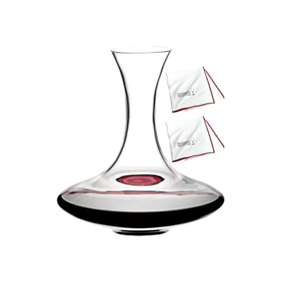 

Ultra Decanter with Polishing Cloth 2-Pack Bundle (3 Items)