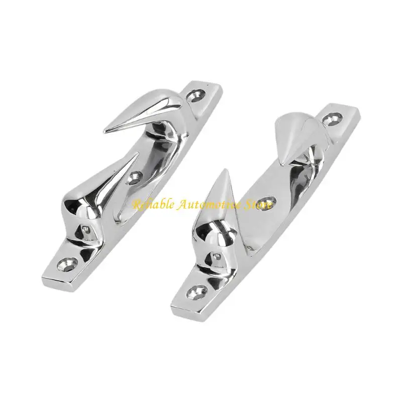 M68B Marine Skene Chocks Deck Mount Tool Pair for Smooth Deck Line Guide Marine Use