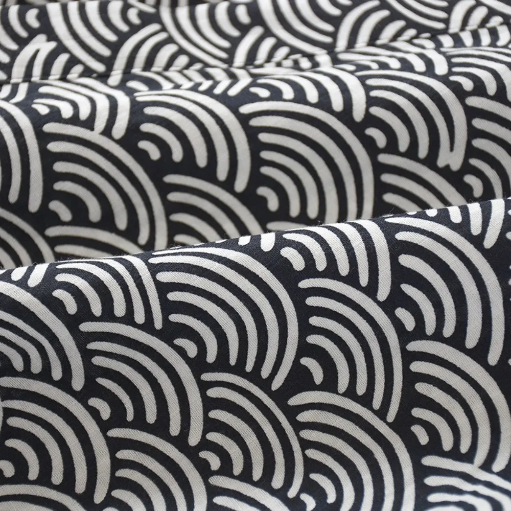 

Bath Robe V-Neck Men's Kimono Bathrobe Loose Thin Japanese-Style Yukata Long Sleeve Casual Kimono Pajamas Summer