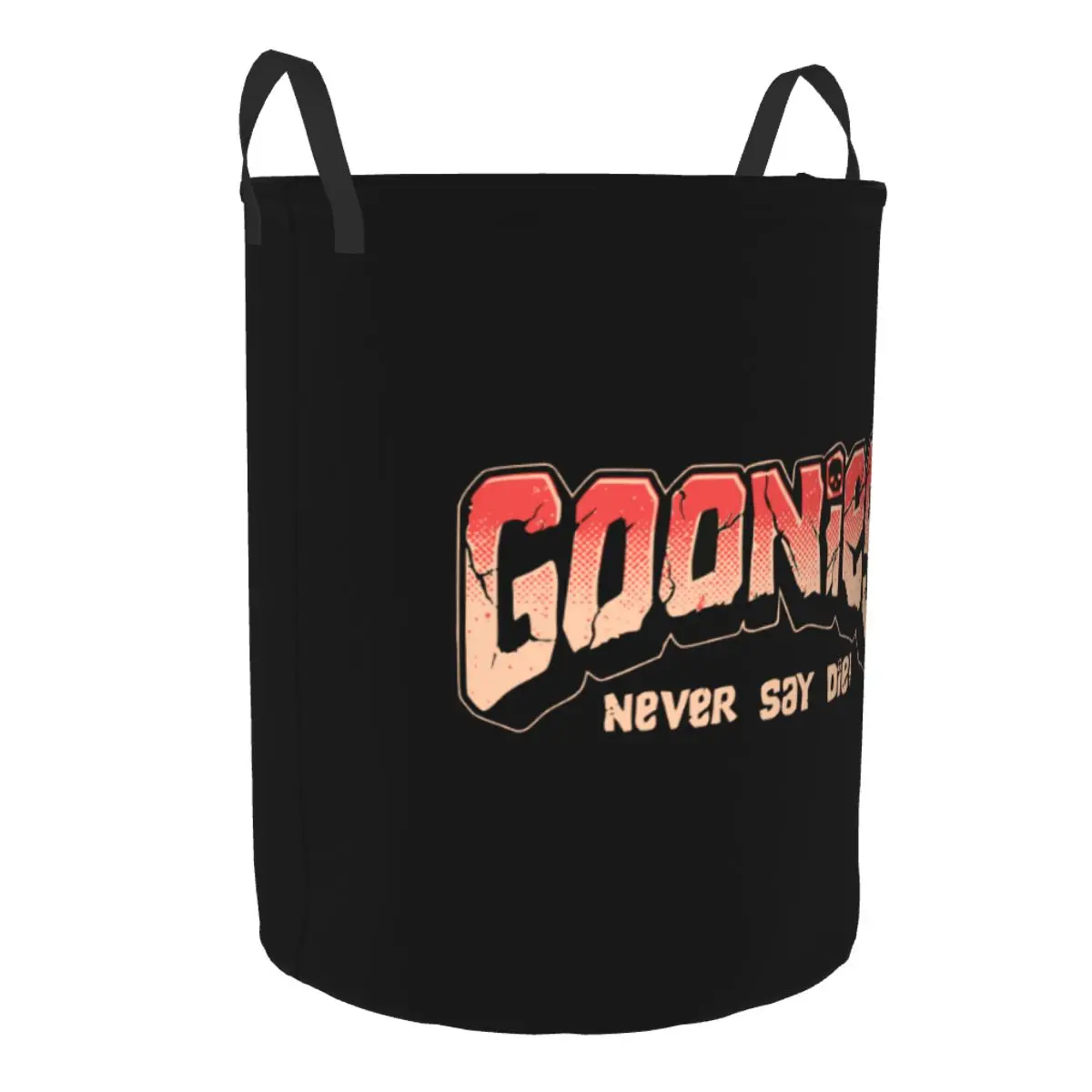 The Goonies Never Say Die Laundry Hamper Large Clothes Storage Basket Comedy Film Toys Bin Organizer for Boy Girl