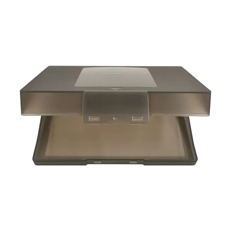 10/pcs for N64 plastic Game box Protector Case dark brown