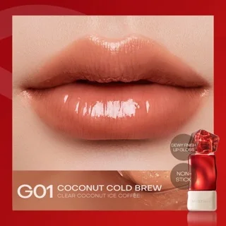 MISTINE Latte Lip Gloss Lip Cream Moisturizing Long-lasting 2.9g two textures double effect lip makeup Cosmetics