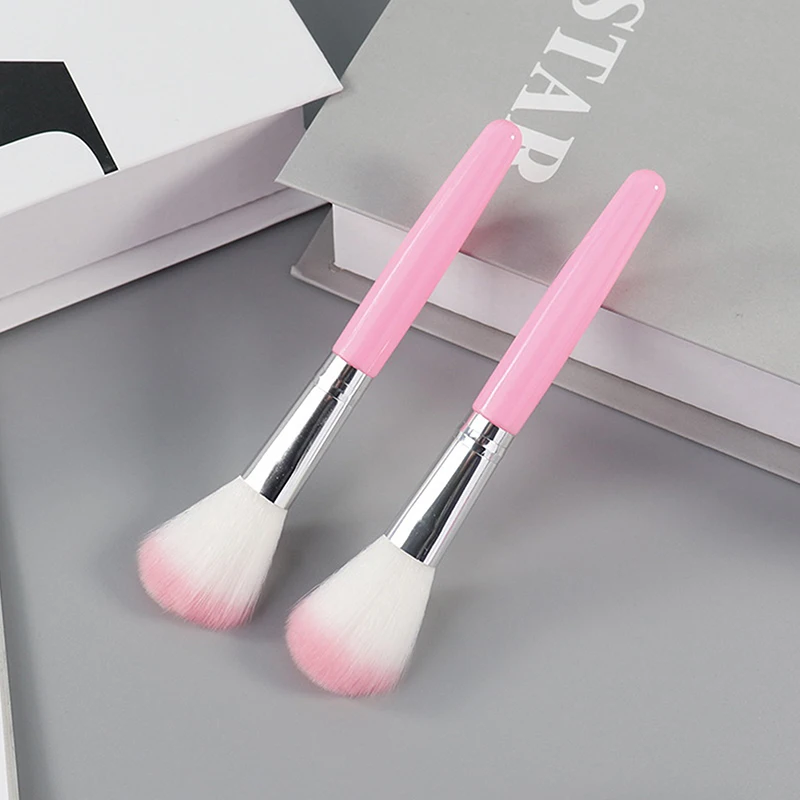 1 個ネイルアートブラシクリーニングブラシダスト除去ブラシ UV ジェルポリッシュクリーニングツール美容メイクブラシマニキュアアクセサリー