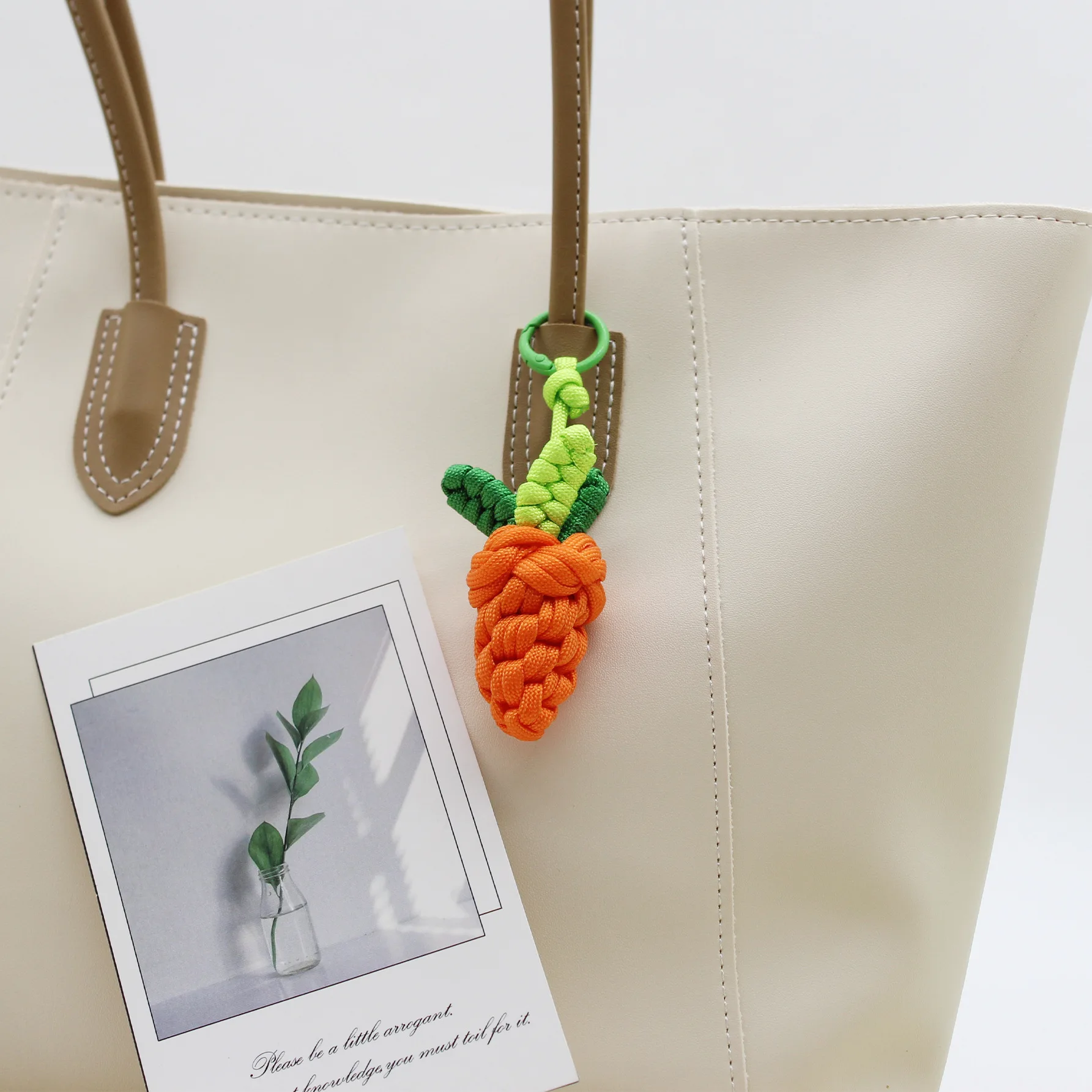 

Unisex Bag Charms New Cute Carrot Kawaii Funny Sweet Versatile Bag Accessories Multifunctional High Quality Keychain Bag Pendant