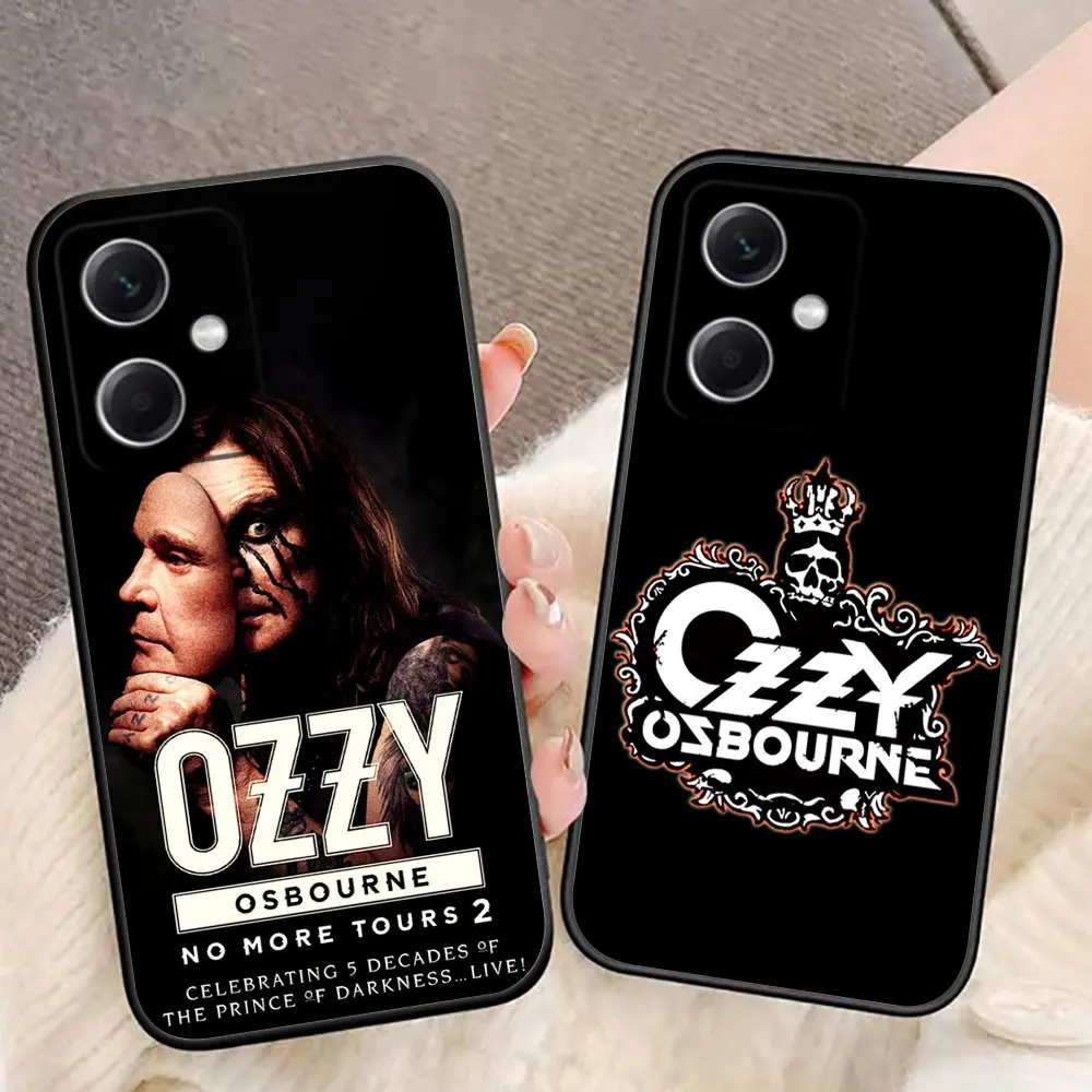 

O-Ozzy O-Osbourne God Bless Phone Case For Redmi Note 15 14 13 12 12S 11 11T 11S 10 9T 9 Pro TPU Case Funda DIY Shell Capa Cover