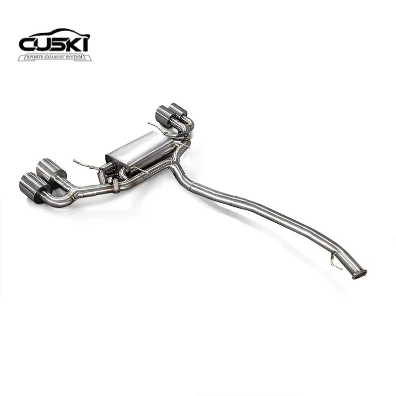 

Suitable for Nissan GTR GT-R R35 3.8tt 2008-2023 with valve control exhaust stainless steel exhaust modification accessories,