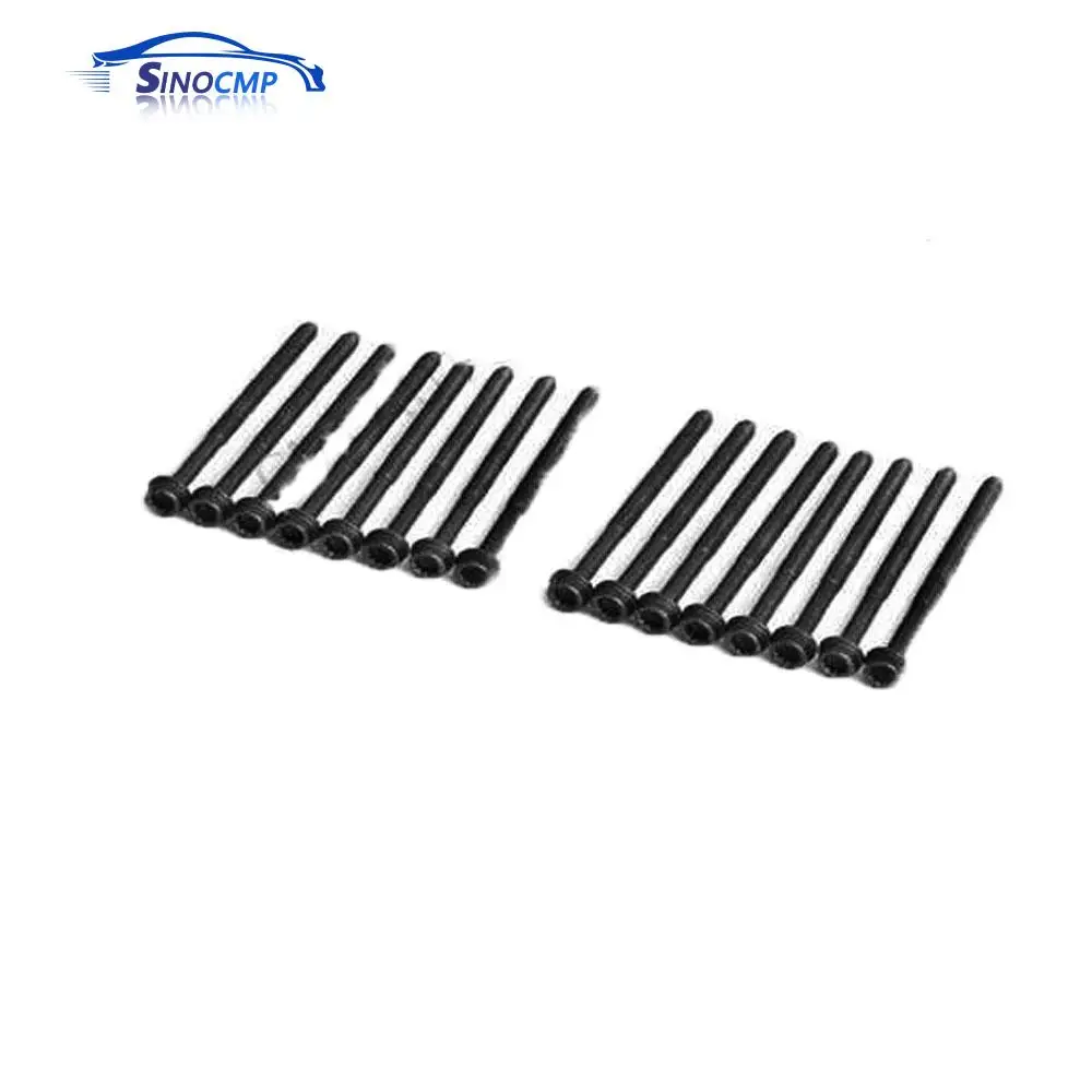 

1 Set Engine Cylinder Head Bolts Kit For 17-19 Porsche Touareg Cayenne Macan Panamera Audi A6 A7 A8 Q7 Q8 S4 S5 SQ5 EA839 3.0L