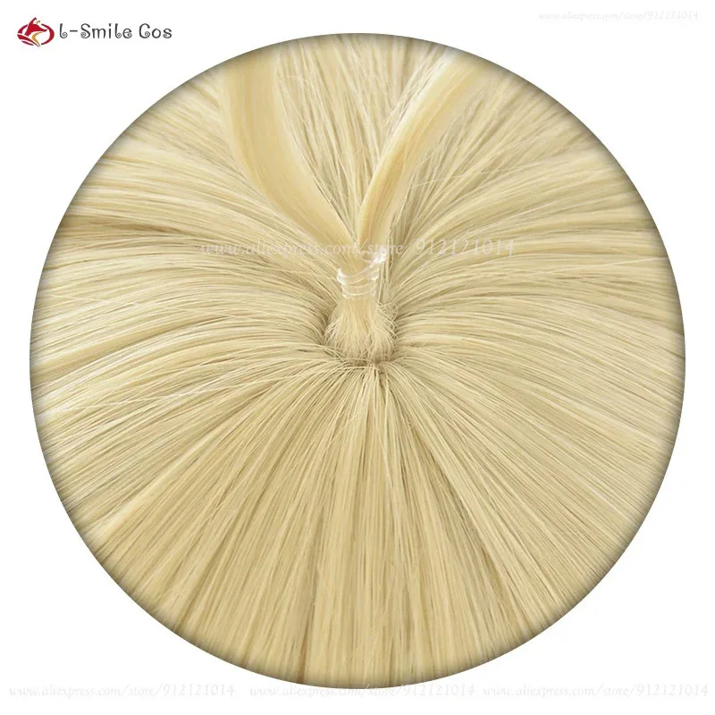 Парик для косплея Felix, 35 см, короткие золотисто-черные парики, косплей, аниме, парики для косплея, термостойкие синтетические волосы, Хэллоуин + шапочка для парика