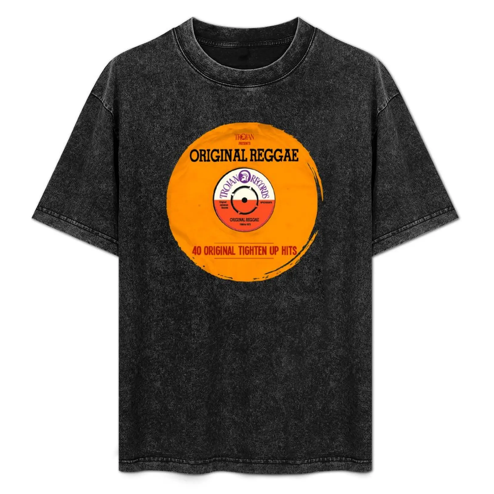 

ORIGINAL REGGAE VINYL T-Shirt Plus Size Outdoor Casual Top