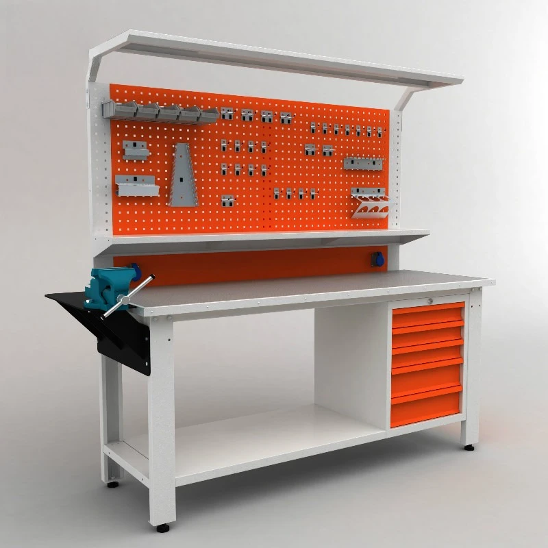 Heavy-duty fitter table Anti-static workbench Workshop packing bench Test bench