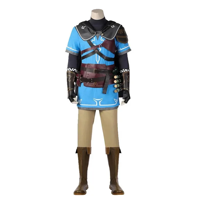 زيلدا: دموع المملكة لينك تأثيري حلي عباءة موحدة تي شيرت للكبار رجل هالوين كرنفال حفلة البدلة ir;l5