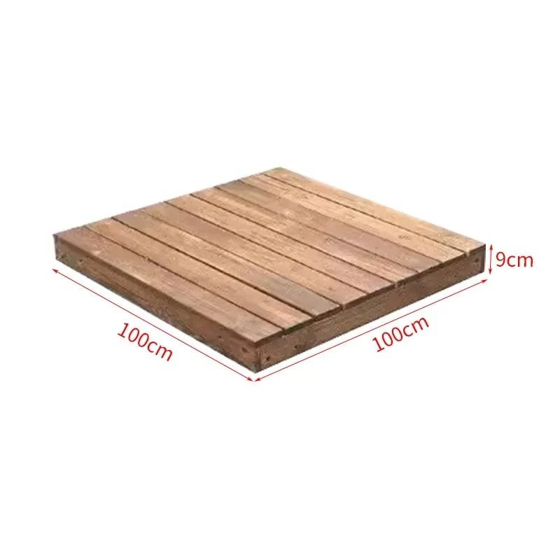 Make  Anti-corrosive Wood Floor Terrace Garden Courtyard Floor Carbonized Wood Board Waterproof Balcony Steps
