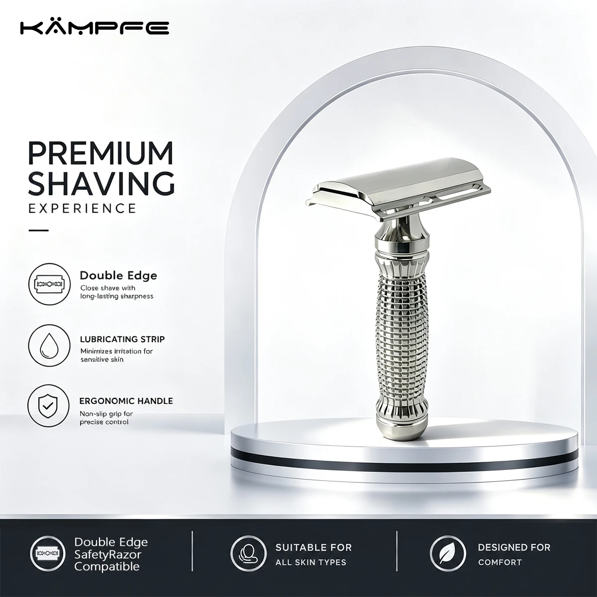 kampfe-maquinilla-de-afeitar-clasica-de-seguridad-de-acero-inoxidable-de-doble-filo-afeitadora-manual-mecanizada-por-cnc-ecologica-para-afeitado-en-humedo