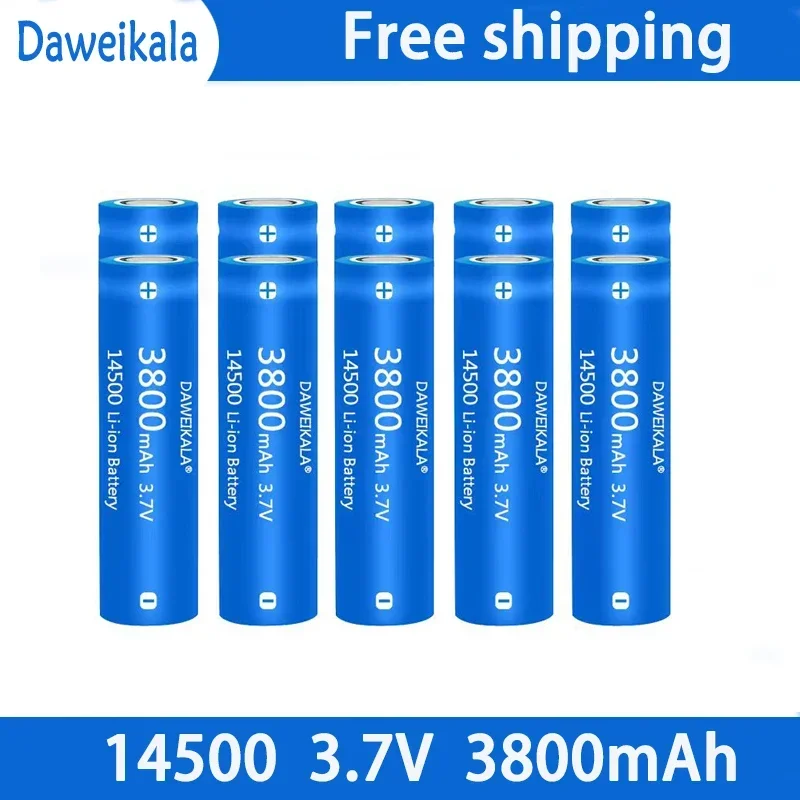 Akumulator 14500 3,7 V o dużej pojemności 3500 mah akumulator litowo-jonowy, używany do elektrycznej szczoteczki do zębów, maszynki do golenia,