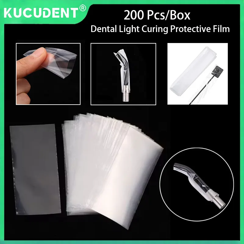 

200 шт./кор., одноразовые стоматологические световодные стержни, защитная пленка, оболочка, пластик для отверждения света, стоматологические материалы
