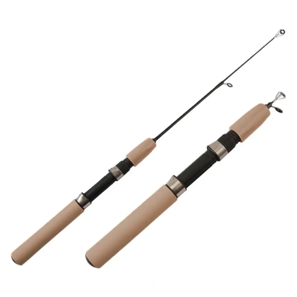 Trout Fishing Rod Telescopic Ice Fishing Rod with Sponge Foam Handle for Trout Walleye Perch Lightweight Pole Winter Accessories