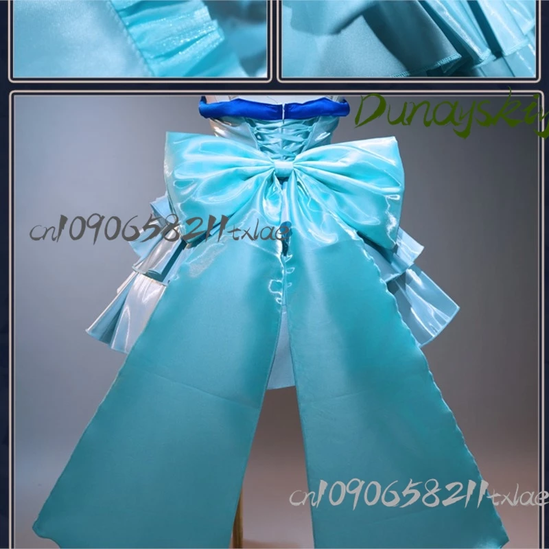 Shop1104345165 متجر نانامي لوشيا هانون هوشو تأثيري حورية البحر ميلودي زي الوردي الأزرق الأميرة لوليتا ملابس شعر مستعار الدعامة الدعاوى ﻿