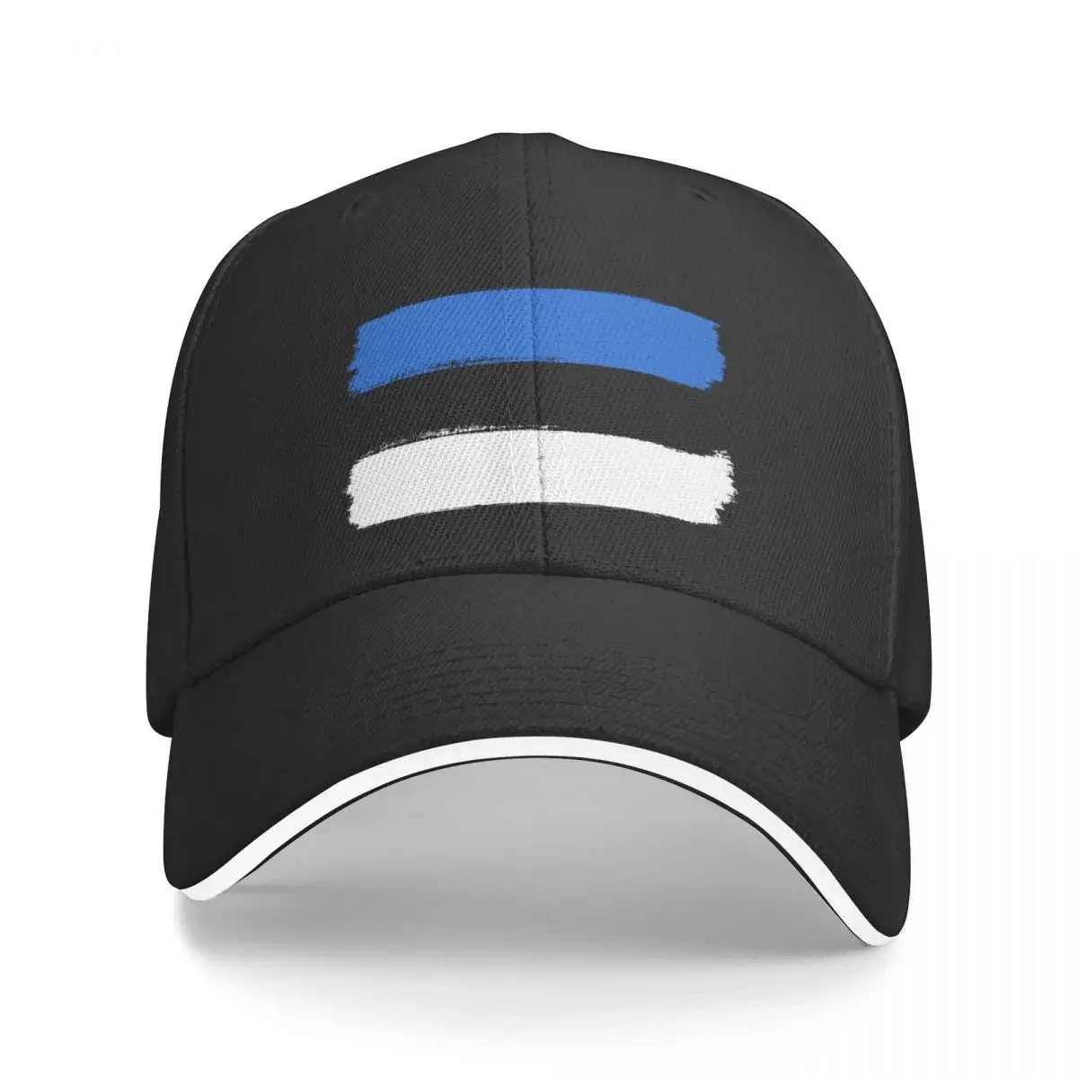 

Estonia flag used look Baseball Cap fishing hat Golf Hat Man custom Hat Sunscreen Woman Men's