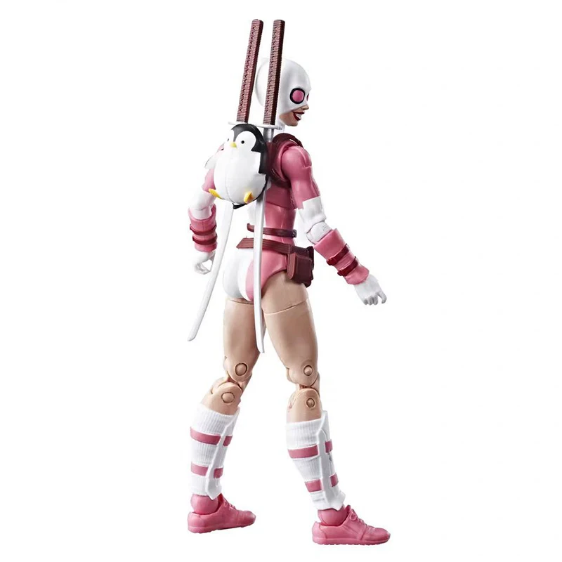 Hasbro Genuine Anime Marvel Legends Gwenpool Deadpool Action Figure Model Gift Toy Collection for Kids  Animation Assembly Model