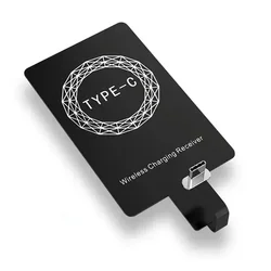 Type-C Wireless Charging Receiver Type C Wireless Charger Adapter for Samsung Huawei Xiaomi