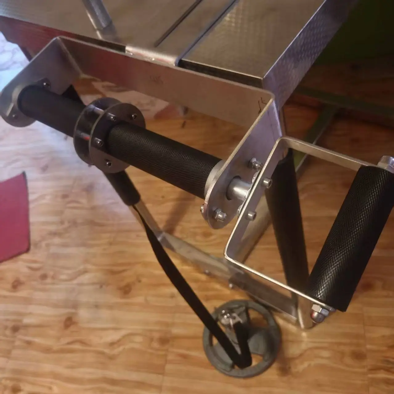 Wrist Strength Table Without Punching Weighing Roller with Built-in Bearings Weighing Rod Forearm Fitness Trainer Power Wrists