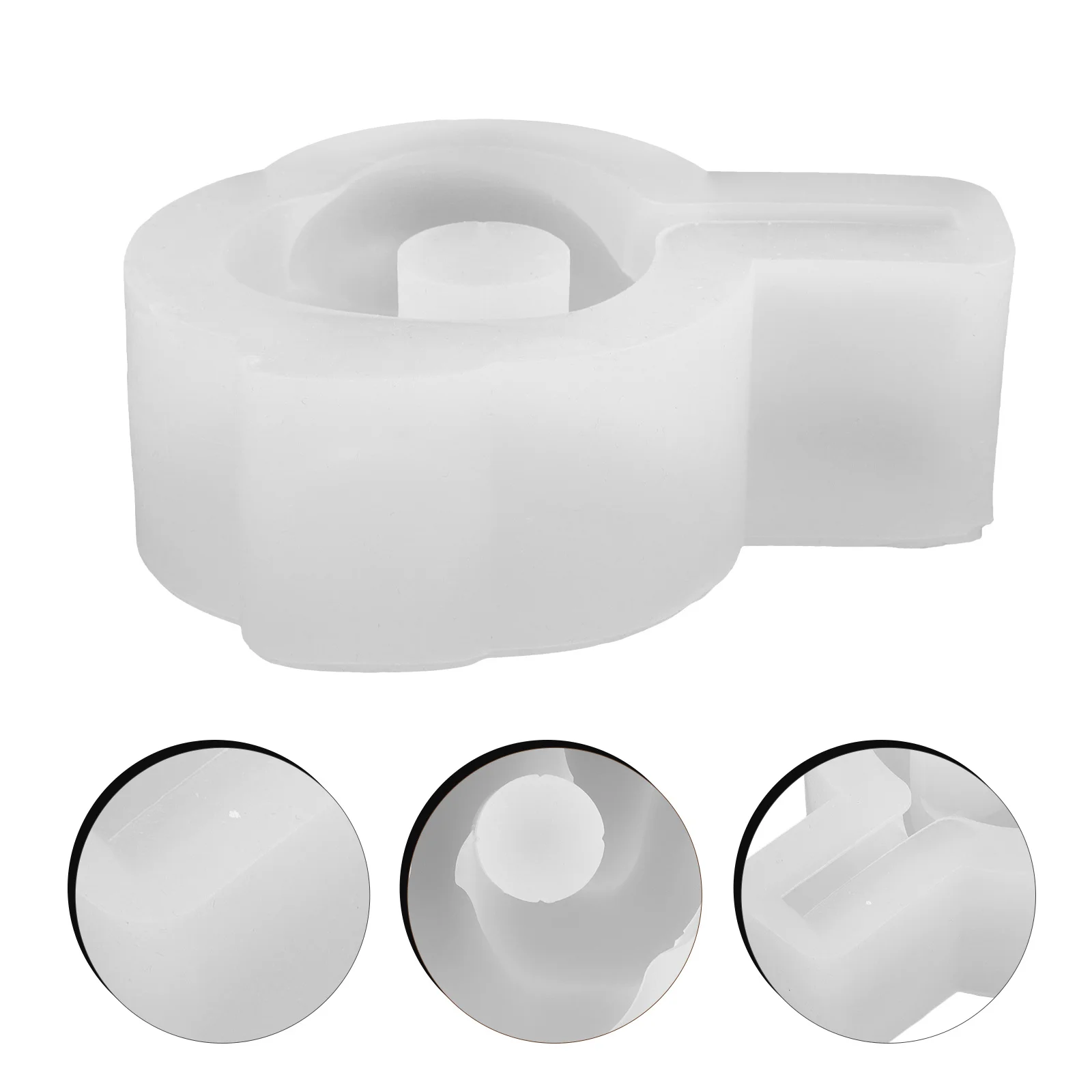 

Silicone Mold Decorative Candlestick Knot Casting Mold DIY Table Decoration Holder Silicone Molds for Craft