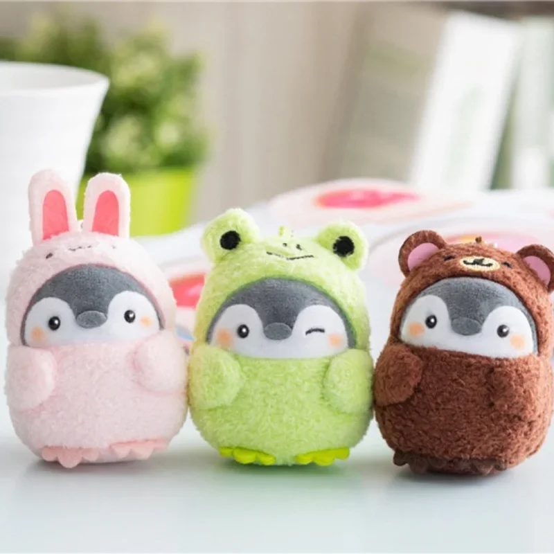 

Kawaii Penguin Plush Doll Cartoon Anime Bunny Plush Toy Cute Animal Bear Keychain Bag Pendant Japanese Cartoon Birthday Gift