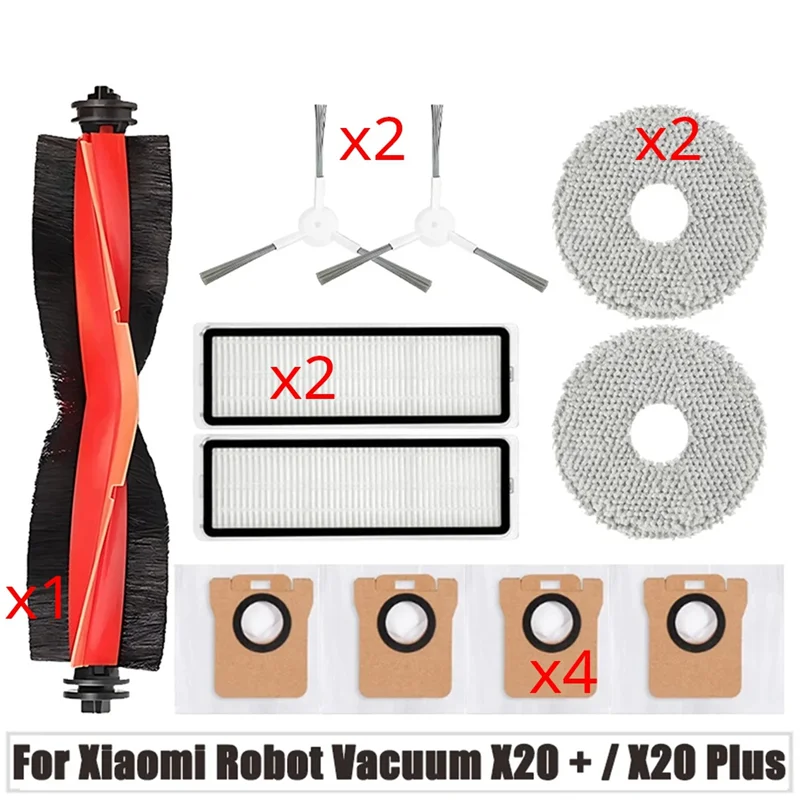 -A90P For Xiaomi Robot Vacuum Cleaner X20+/X20plus Dust Bag Vacuum Cleaner Accessories